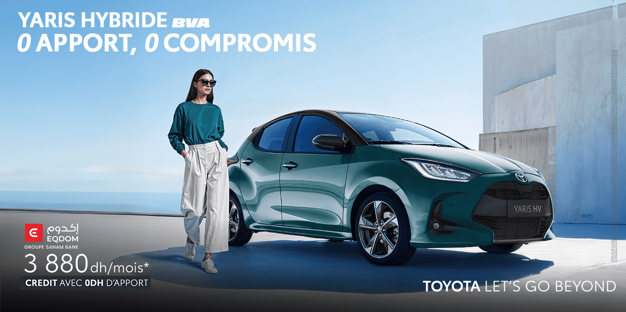 Toyota maroc new yaris