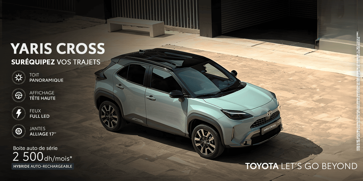 Toyota maroc Yariss Cross
