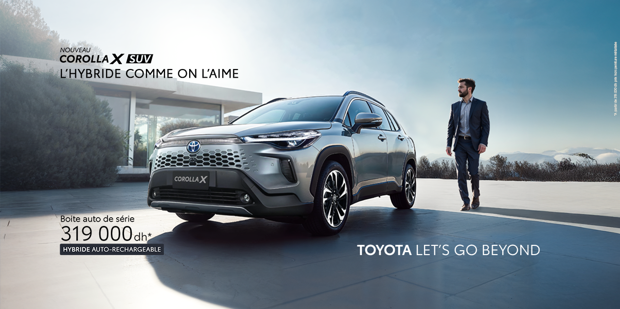 Toyota maroc Corola X SUV